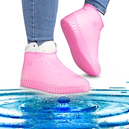 Voděodolné návleky na boty, růžová, Max