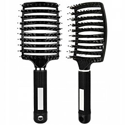 Hřeben na vlasy, černý HBB-200