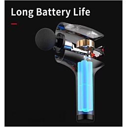 Masážní pistole se 4 nástavci - HB - 001 - Náhled