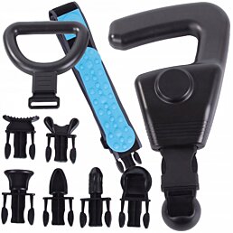 Masážní pás a pistole na krk v jednom, 6 nástavců - Náhled