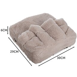 Masážní přístroj na nohy Slippers, 30 x 29 x 6 cm - Náhled