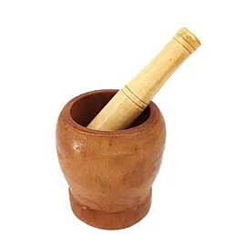 Hmoždíř dřevěný - 12 x 11 cm