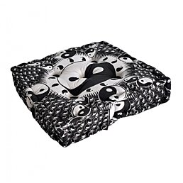 Meditační podsedák Jin Jang čtverec, 44 x 44 x 9 cm - Náhled