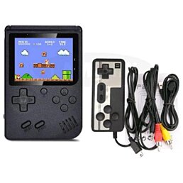 Mini konzole 3,0" 400 HER s ovladačem, černá