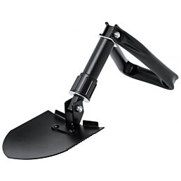 Multifunkční skládací lopatka 58 cm, černá - Náhled