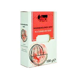 Přírodní mýdlo s výtažkem z vodního melounu – osvěžující a hydratační - 100 g