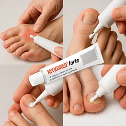 Mykored forte krém na léčbu plísně na nohou - 20ml - Náhled