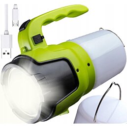 Nabíjecí LED svítilna 2v1, 3W+2W