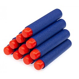 Náhradní náboje do pistole Nerf - 7 cm, 10 ks