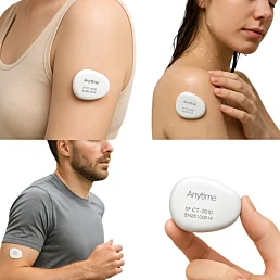 Monitor glukózy CT3 Anytime s nabíjecím vysílačem - Náhled