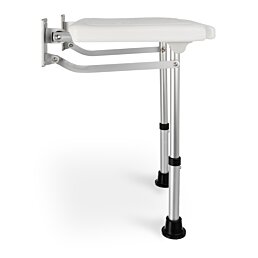 Nástěnná sprchová lavice s nožičkami JMC-C 5105