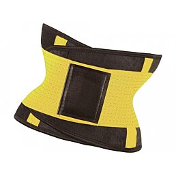 Neoprénový zeštíhlující pás, žlutý - Náhled