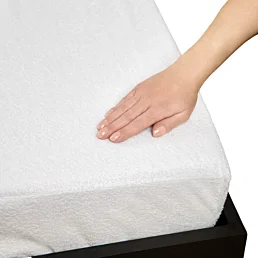 Nepromokavá plachta s gumou po obvodu hypoalergenní - 90×200×15 cm