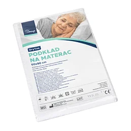 Nepromokavý chránič, podložka matrace 60 × 90 cm (froté / PU) - Náhled