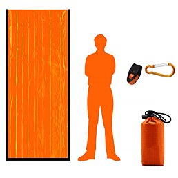 Nouzový outdoorový kempovací termální spacák - Náhled