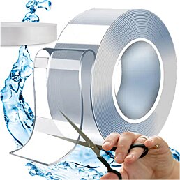 Oboustranná průhledná NANO páska 5 metrů, tloušťka 2 mm