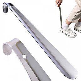 Dlouhý kovový obuvák na boty dlouhý 52cm