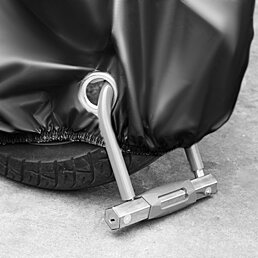 Ochranná plachta na kolo 11 x 190 x 68 cm, černá - Náhled