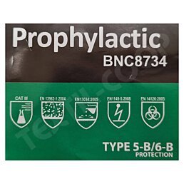 Ochranný overal, oblek CAT III. 5B, 6B - Náhled