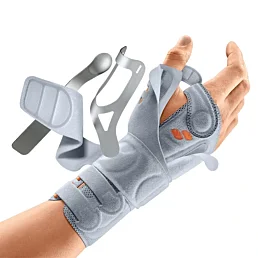 Ortéza na ruku a předloktí s úchopem na palec SPORLASTIC, velikost L, levá ruka - Náhled