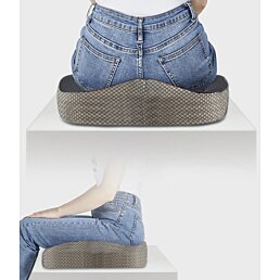 Ortopedický polštář na sezení z paměťové pěny - Náhled