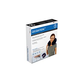 Ortopedický cestovní polštář EXCLUSIVE TRAVEL - modrý - Náhled