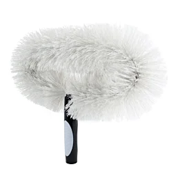 Oválný nástavec na teleskopickou tyč – prachový kartáč na stěny a stropy 38 x 20 cm