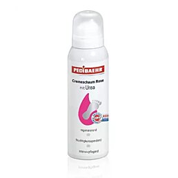 Pedibaehr krémová pěna růžová s ureou, na velmi suchou, hrubou pokožku nohou, 125 ml - Náhled