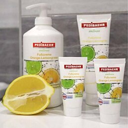 Intenzivně hydratační krém na nohy s Orange-Lemongrass Pedibaehr 125 ml - Náhled