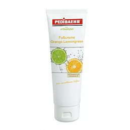 Intenzivně hydratační krém na nohy s Orange-Lemongrass Pedibaehr 125 ml