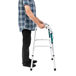 Stabilní skládací chodítko pro seniory a osoby se sníženou pohyblivostí – HUGO