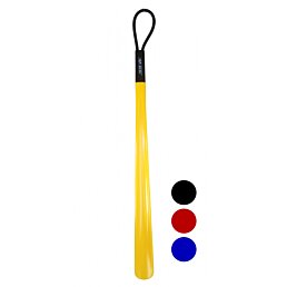 Plastový obuvák na boty s gumovým poutkem, Hanging Loop, 50x4 cm, červený - Náhled