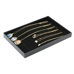 Talíř na šperky 35 x 24 cm, černý