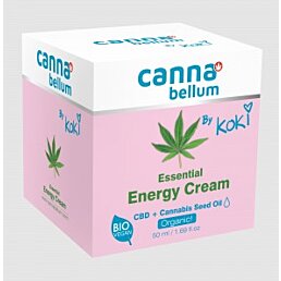 Pleťový krém Energy Cannabellum od KOKI 50 ml - Náhled