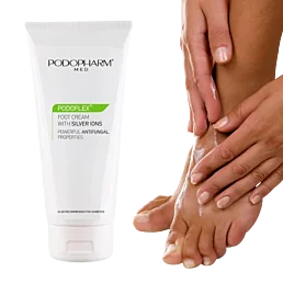 Podopharm Podoflex krém na nohy s ionty stříbra s 5% UREY - 100ml - Náhled