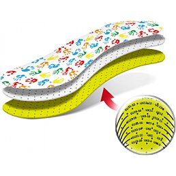 Dětské vložky do bot Arieto, stříhací 19-34 - Náhled