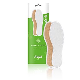 Sportovní froté vložky do bot proti zápachu Korek Frotte