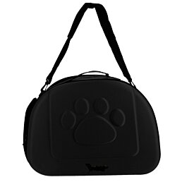 Přepravní taška pro psy a kočky - černá - Náhled