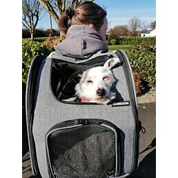 Přepravní síťovinový batoh pro kočky a psy, TransPet - Náhled