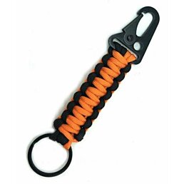 Přívěsek na klíče s karabinou - paracord - Náhled