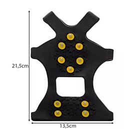 Protišmykové gumové návleky na boty – mačky - Náhled