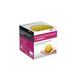 Rehabilitační míč s hroty na masáž rukou - Náhled