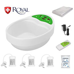 Detoxikační vanička Royal Spa - elektrolytická vodní koupel s dálkovým ovladačem