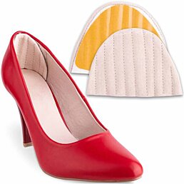 Prodyšné samolepicí patičky do bot proti otlakům, béžové