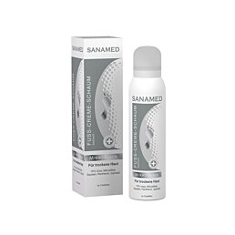 Krémová pěna na suchou pokožku Sanamed Mikrosilber / stříbro, 150 ml