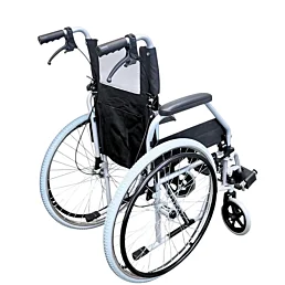 Invalidní vozík Seal s ručními brzdami a rychloupínacími koly – šířky 40 / 45 / 50 cm - Náhled