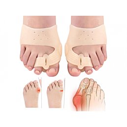 Silikonový oddělovač prstů pro haluxy s magnetem 1 pár (2 ks) - Náhled