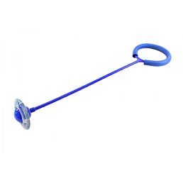 Skákací LED svítící Hula Hoop na nohu, ruku, modrá