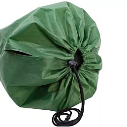 Skládací rybářská židle s pláštěnkou a obalem Panama, maskáčová - Náhled