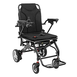 Elektrický skládací vozík pro imobilní SMART-TIM, černý - 115 kg